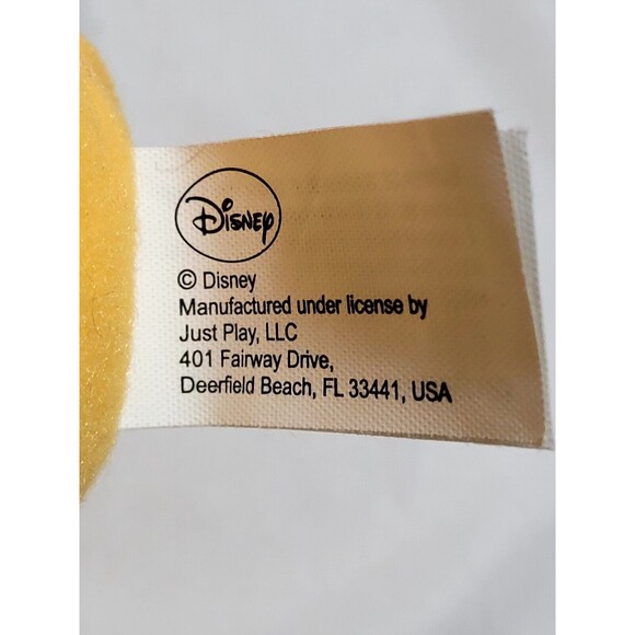 Vintage Disney Winnie The Pooh Plush 7.5" Just Play 2012 Bean Bag Stuffed Toy - Picture 8 of 8